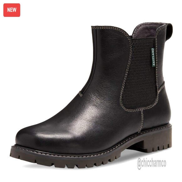 Women's Chelsea Boots with Memory Foam Insole Easy On/Off Elastic Goring